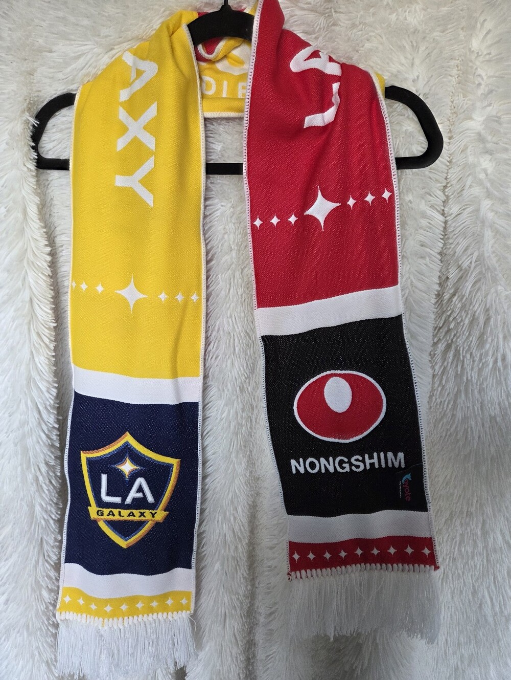 LA Galaxy X Nongshim Split Scarf